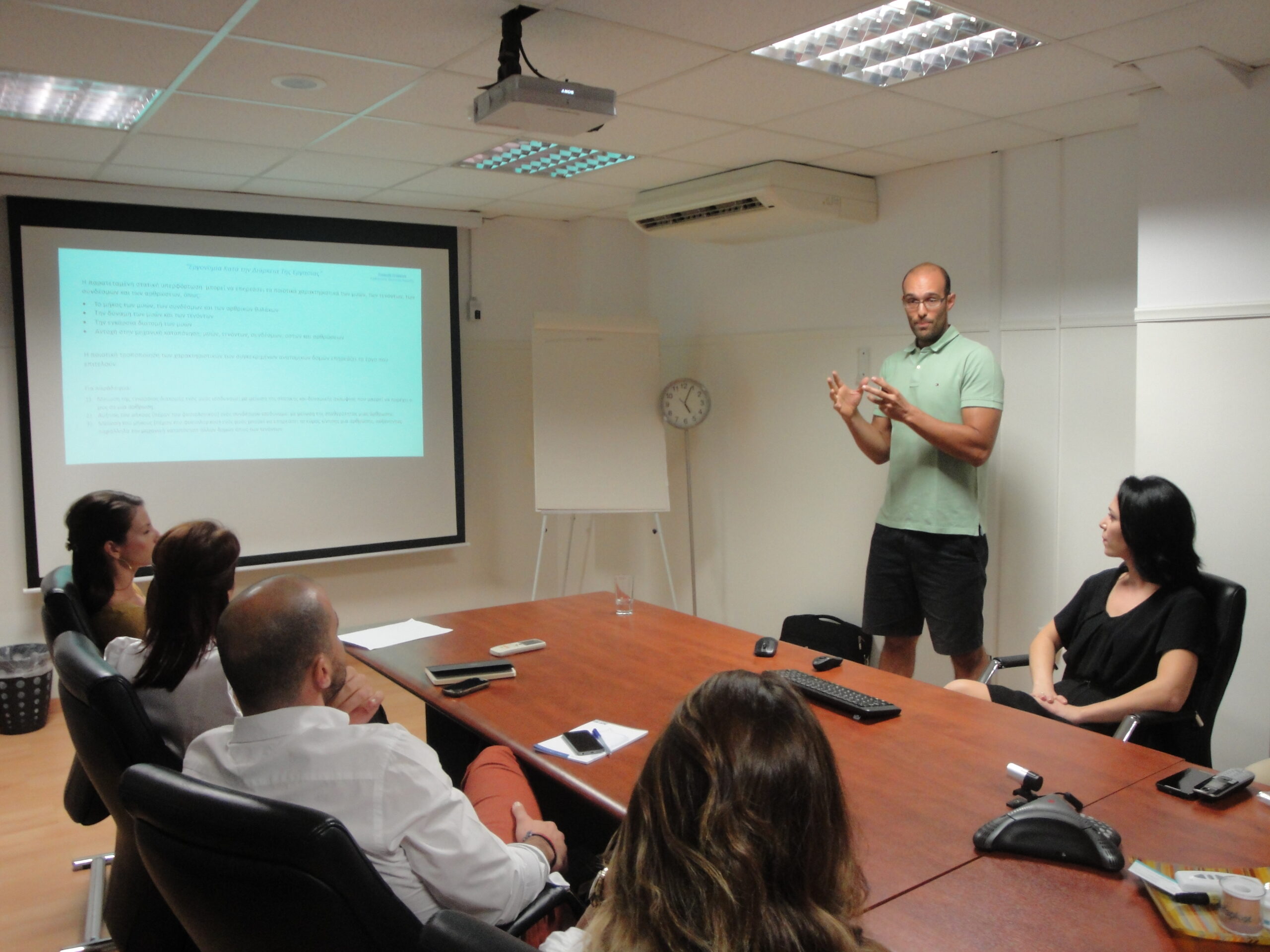 Scientific Ergonomics Seminar for KARABINIS MEDICAL employees