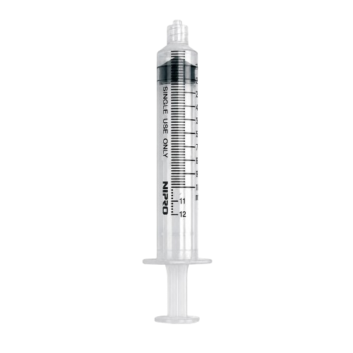 Sterile luer lock syringes without needle