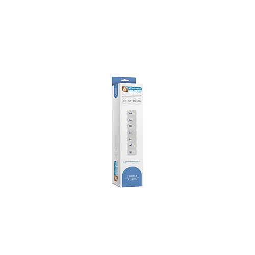Alfashield / Alfa Pill Box Θήκη Εβδομαδιαίας Οργάνωσης Χαπιών με 7 Θέσεις